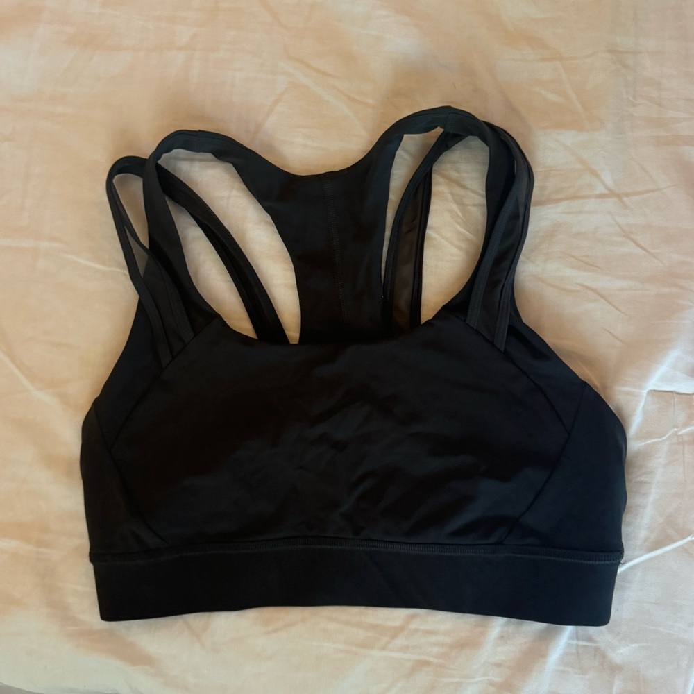 Lululemon Dark Gray sports bra